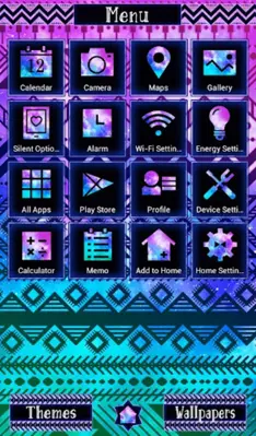 Tribal Galaxy Theme android App screenshot 2