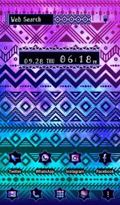 Tribal Galaxy Theme android App screenshot 3